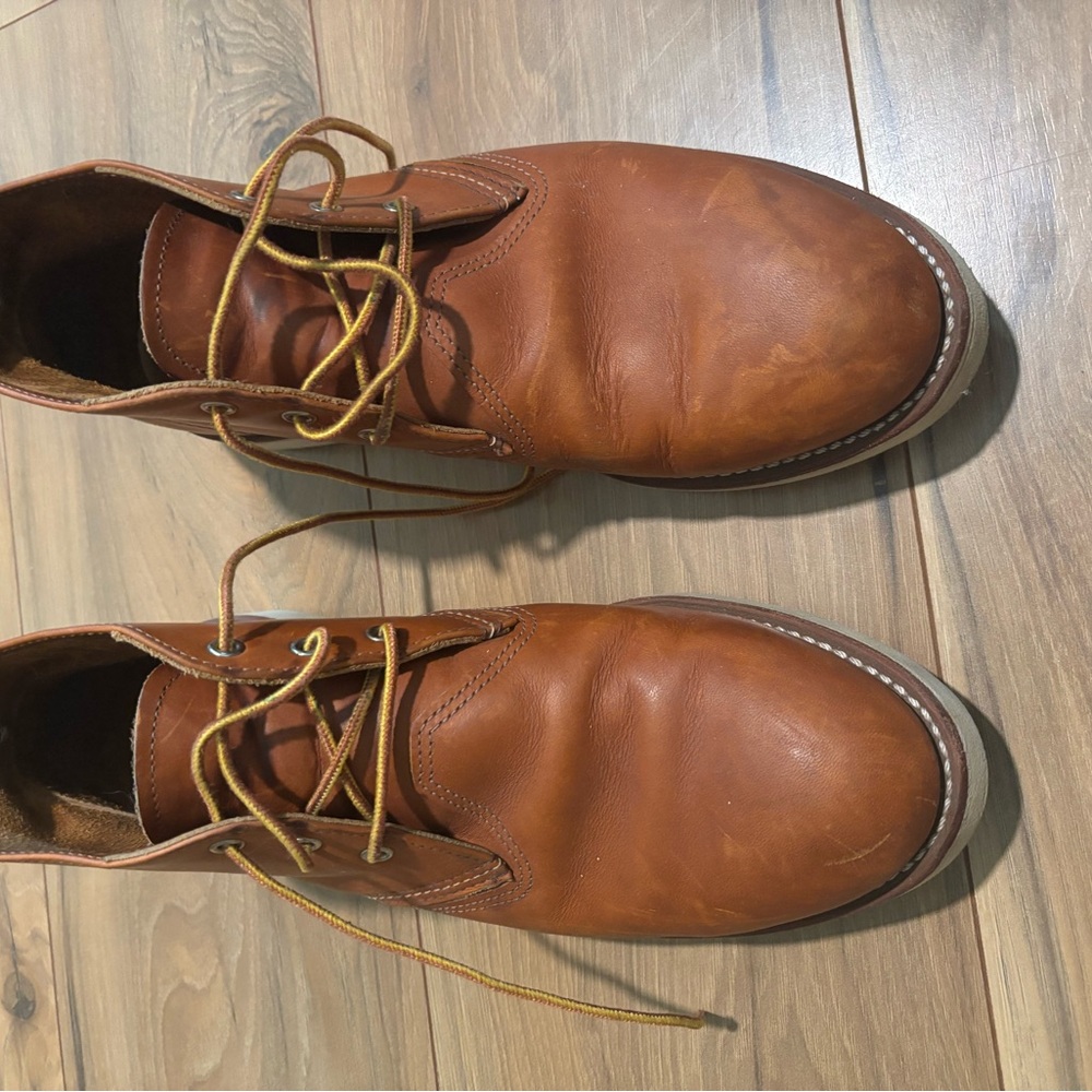 Red Wing Shoes Men's Tan Leather Chukka Boots